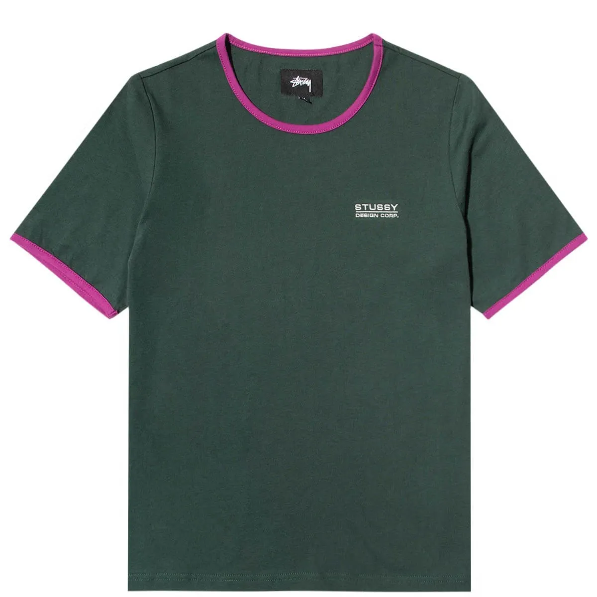 WOMEN'S CONTRAST BINDING TEE